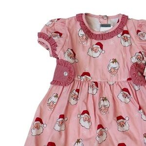 James & Lottie -Santa Tabitha Tab Dress- size 7